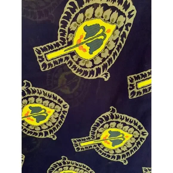 Free People Tricia Fix Spaghetti Strap Chain Navy Boho Maxi Dress Small - Picture 8 of 8